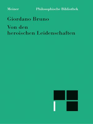cover image of Von den heroischen Leidenschaften